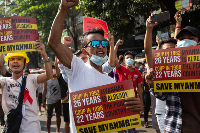 缅甸局势最新消息！昂山素季将于周一出庭露面 超过12万名教师因抗议被停职