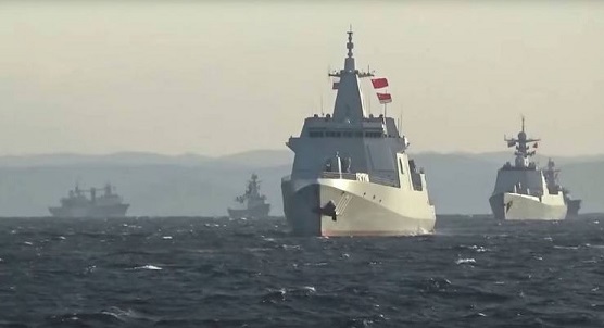 台海突发消息！今日两岸20艘军舰在台湾海峡中线对峙