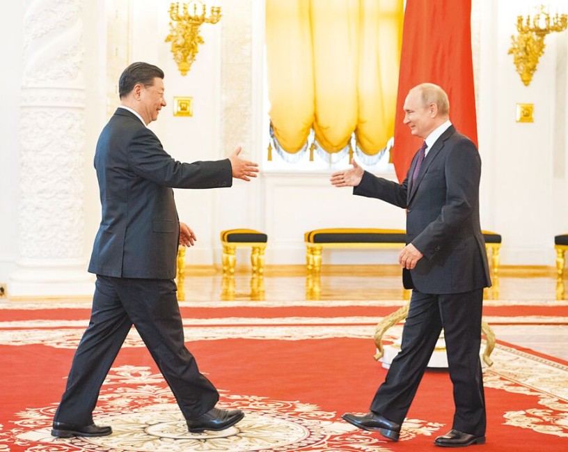 中俄两国元首再会晤 普京：恪守“一个中国”  重视中方在乌克兰问题上的“平衡立场”