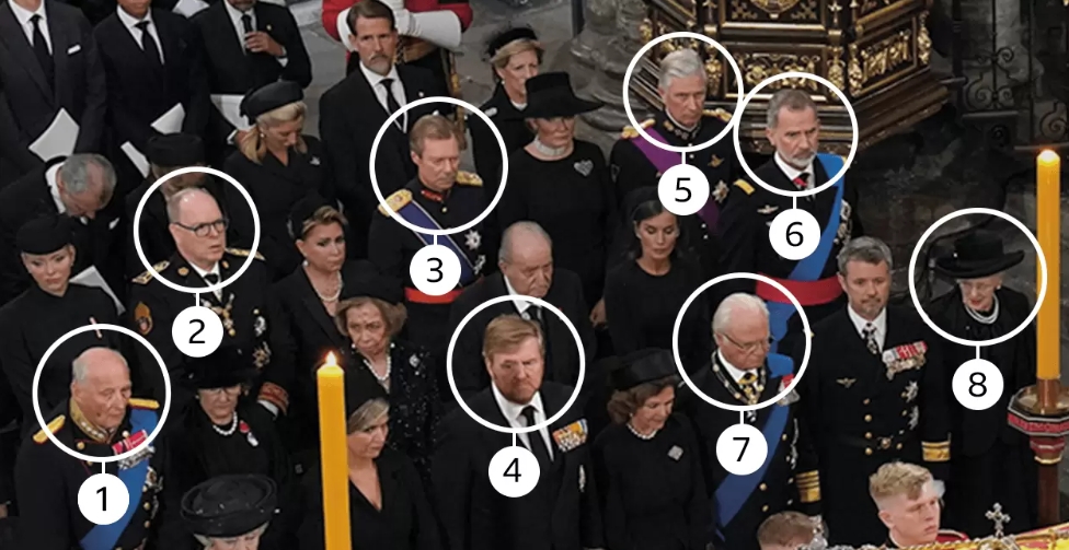 出席英女王葬礼“确诊”！丹麦王后诊断阳性症状 “与多名欧洲君王坐在同区域”