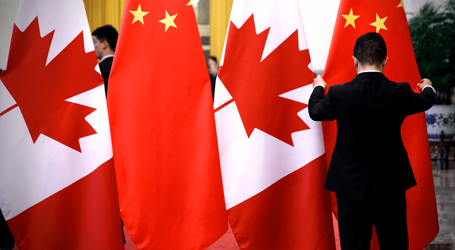 孟晚舟回国后！中加关系仍冻结互动对话 “加拿大在关键的中国贸易博弈继续落后”