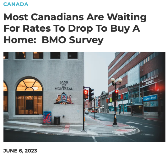 房贷利率近7%太高，加拿大68%买家仍苦苦等待央行降息
