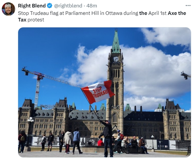 求“砍税”！今天，加拿大成千上万人挤爆高速、国会山高喊挥旗！堵路示威