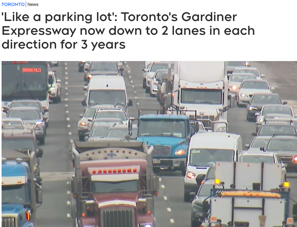 “像大型停车场”！多伦多高速天天大塞车！市民投诉通勤时间翻倍，要换工作了