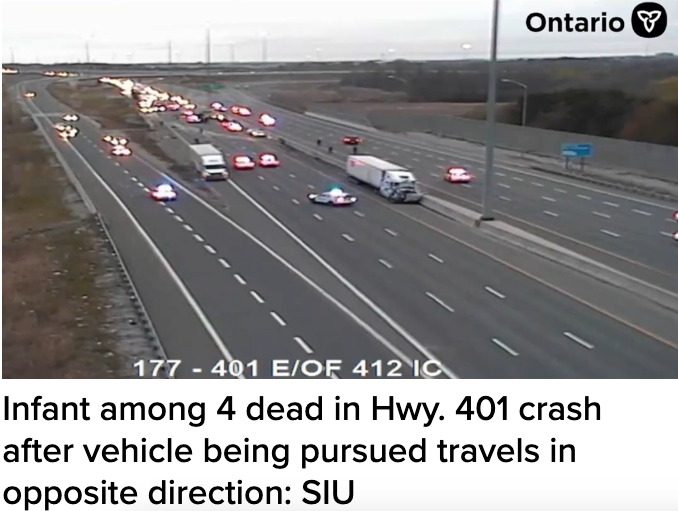 惨烈！多伦多401高速发生特大车祸，4死，包括婴儿和祖父母！