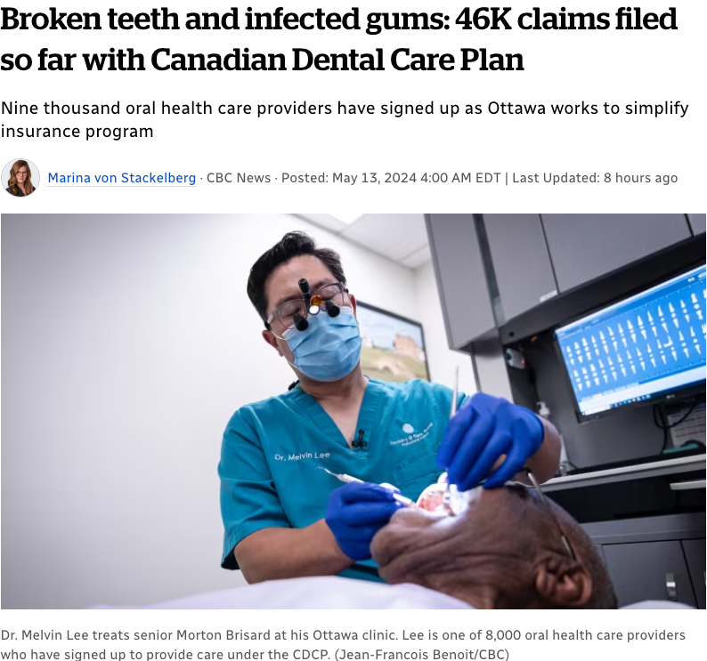“满嘴烂牙断牙、牙龈出血脓肿！华裔牙医：在加拿大还没见过这情况