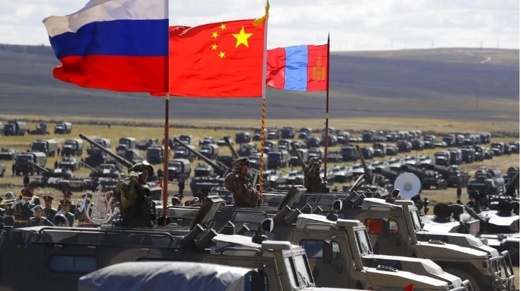 中国军队抵达俄罗斯！俄罗斯“东方-2022”军演规模大缩水 中国首度出动陆海空三军参演